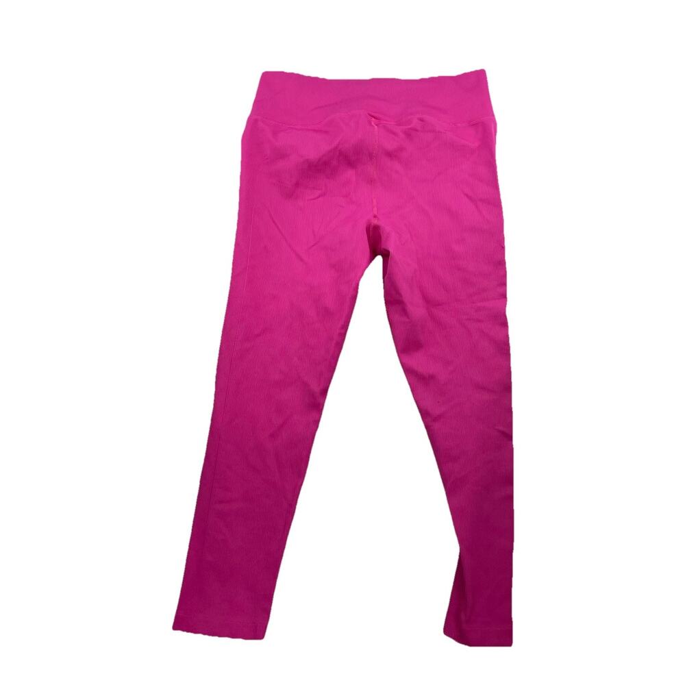 Athelta Women's Extra Large Aurora Seamless High Rise Ribbed Pink 24" In K150